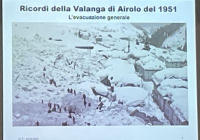 Airolo 1951, valanga e premunizione
